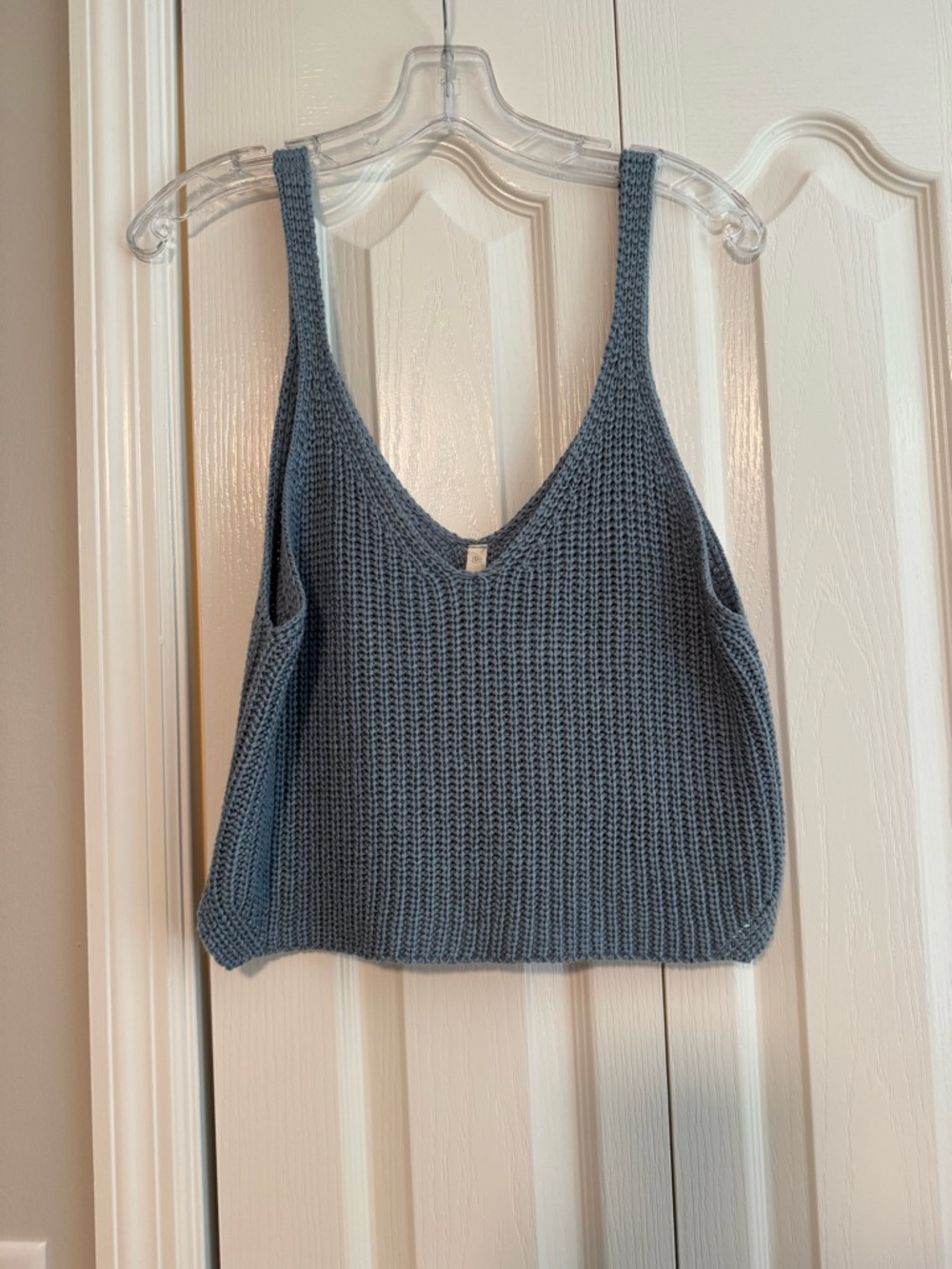 Wishlist Blue Knit Tank Top
